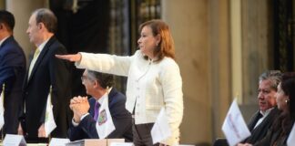 Gobernadora Rocío Nahle rinde protesta en el Consejo de Protección Civil