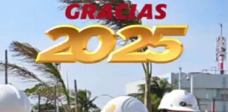 #Video: Gobernadora Rocío Nahle da gracias al 2025: una año de retos y logros. Felicita por el 2026.
