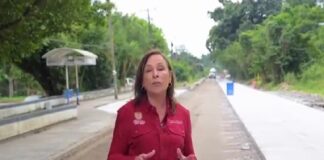 #Video: Intensa jornada de Gobernadora de Veracruz quien realizó una supervisión directa de obras carreteras