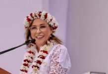 Rocío Nahle destaca el avance histórico de las mujeres en Veracruz durante su Primer Informe de Gobierno