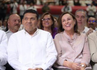 Rocío Nahle asiste al Primer Informe del Gobernador de Chiapas