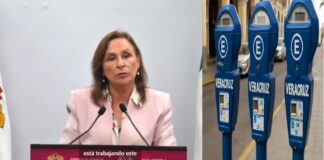 Gobernadora de Veracruz pide revisar convenio de parquímetros en Coatepec que deja Raymundo Andrade.