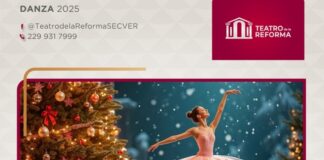 Invita SECVER a espectáculo navideño de ballet en el Teatro de la Reforma .