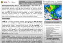 Veracruz emite Aviso Especial por frente frío