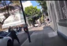 Registran balacera durante operativo en la colonia Cuauhtémoc de CDMX.