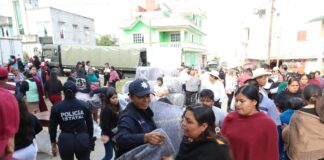 Comunidades de Coscomatepec y Jalacingo reciben más de 7 mil 600 apoyos invernales