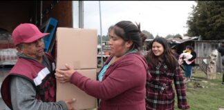 Más de dos mil apoyos llegan a comunidades de alta marginación por frío extremo.