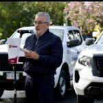 Entrega Alberto Islas más unidades vehiculares para brindar mejores servicios.