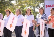 Cumple Rocío Nahle y arranca rehabilitación del camino Salinas–Los Cántaros.