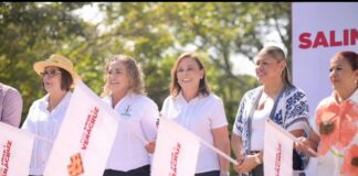 Cumple Rocío Nahle y arranca rehabilitación del camino Salinas–Los Cántaros.