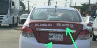 La Gobernadora de Veracruz anuncia ordenamiento integral del servicio de taxis por cobros excesivos y clonación .