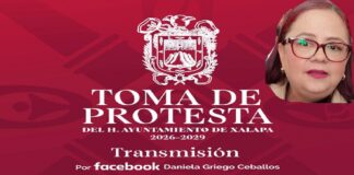 Daniela Griego asumirá la alcaldía de Xalapa 2026-2029 con acto solemne en Palacio Municipal.