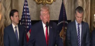 Trump anunció construcción de nueva flota naval de buques de guerra con su nombre, denominada “Flota Dorada” o “clase Trump”