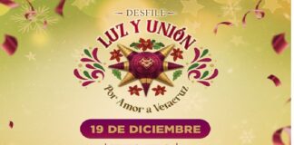 Invitan DIF y SECVER a Desfile Navideño Luz y Unión