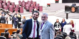 Asiste Alberto Islas a comparecencia de la Gobernadora Rocío Nahle