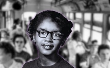 Claudette Colvin, pionera en la lucha contra la segregación racial en Estados Unidos.