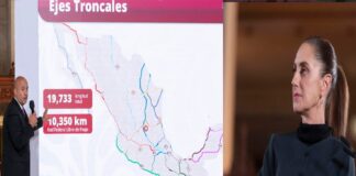 Anuncia Sheinbaum inversión histórica de 50 mil mdp para fortalecer infraestructura carretera; y Veracruz se consolida como eje estratégico nacional