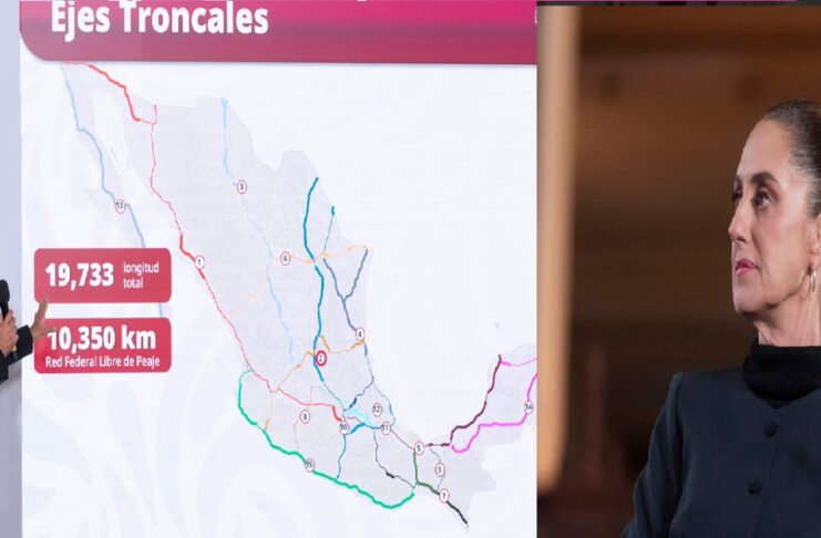 Anuncia Sheinbaum inversión histórica de 50 mil mdp para fortalecer infraestructura carretera; y Veracruz se consolida como eje estratégico nacional