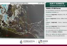 Emiten Alerta Gris por tormenta invernal, norte violento y lluvias .