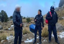 SSP Veracruz realiza recorridos preventivos en el Parque Nacional Cofre de Perote