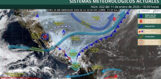 Lluvias intensas y torrenciales continuarán durante lunes y martes, especialmente en Los Tuxtlas y Olmeca, en Veracruz