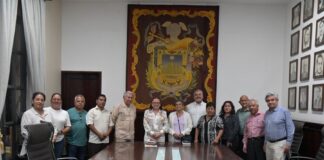 El Ayuntamiento de Xalapa y comerciantes de la CROC Xalapa refrendan alianza.