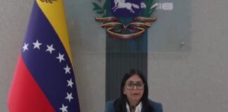 Delcy Rodríguez asume la presidencia encargada de Venezuela .