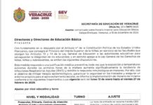 Recorten horario escolar por temporada invernal en Xalapa