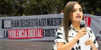Grecia Quiroz, presidenta municipal de Uruapan, denuncia constante violencia política digital .