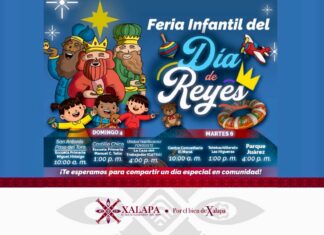 #Xalapa: Este 4 y 6 de enero se invita al Festival Infantil del Día de Reyes.