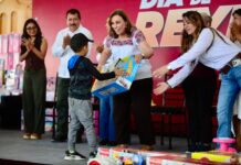 Las niñas y los niños deben ser felices: Rocío Nahle celebra Día de Reyes en Álamo.
