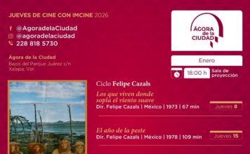 Ciclo de cine en honor a Felipe Cazals en el Ágora de la Ciudad