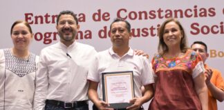 Veracruz es ejemplo nacional en el pago de la deuda del ISSSTE y avanza en justicia social con FOVISSSTE: Rocío Nahle