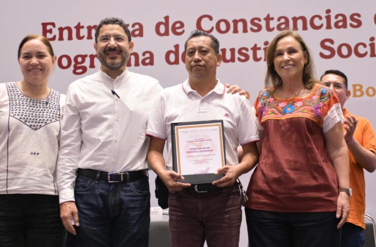 Veracruz es ejemplo nacional en el pago de la deuda del ISSSTE y avanza en justicia social con FOVISSSTE: Rocío Nahle