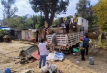 Realiza Ayuntamiento Primer Larvatón del 2026; en Ampliación El Olmo se recolectaron 7 toneladas de cacharros.