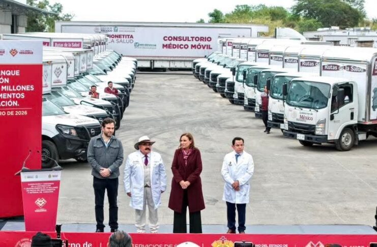 Rocío Nahle encabeza arranque de distribución de más de 10 millones de medicamentos.