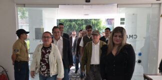 Con integrantes del Órgano de Gobierno de la CMAS, autoridades municipales evaluaron la operatividad del organismo