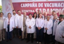 Veracruz se anticipa a riesgos sanitarios con la Campaña contra el sarampión: Rocío Nahle