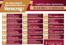 Planea tu visita; Veracruz te espera con una amplia agenda de actividades.