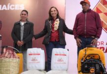 Justicia al campo con Casas de semillas para proteger e incrementar la producción de maíz: Rocío Nahle.