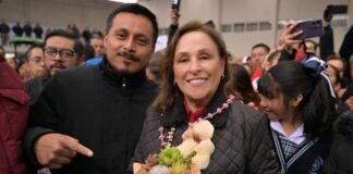 Rocío Nahle reafirma su compromiso de gobernar Veracruz con la premisa del bien común.
