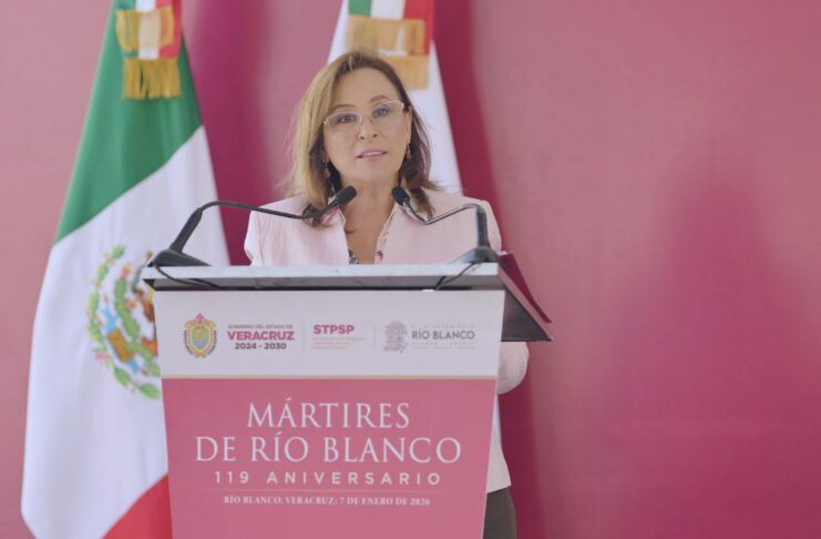 Defender los derechos laborales es el mejor homenaje a Río Blanco: Rocío Nahle