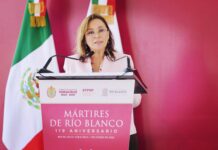 Defender los derechos laborales es el mejor homenaje a Río Blanco: Rocío Nahle