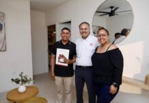 INFONAVIT entrega en Veracruz las primeras viviendas del Bienestar .