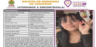 Oficializan desaparición de la joven Karime Monserrat Murrieta Reséndiz, en Poza Rica