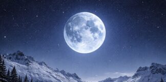 La asombrosa luna de hielo próxima a aparecer para alumbrar al mundo.