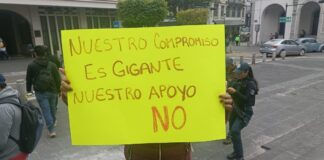 Maestros comunitarios de la región de Cardel anuncian manifestación para exigir atención de autoridades.