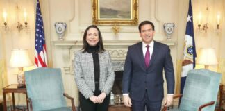 María Corina Machado confirma participación en transición democrática de Venezuela .