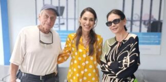 Michael Douglas y Catherine Zeta-Jones visitan el caribe panameño.