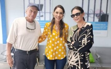 Michael Douglas y Catherine Zeta-Jones visitan el caribe panameño.